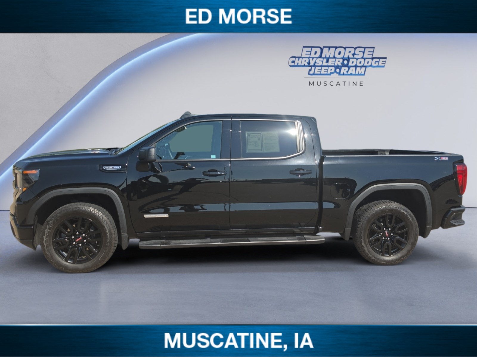 2025 GMC Sierra 1500 4WD Crew Cab Short Box Elevation with 3SB