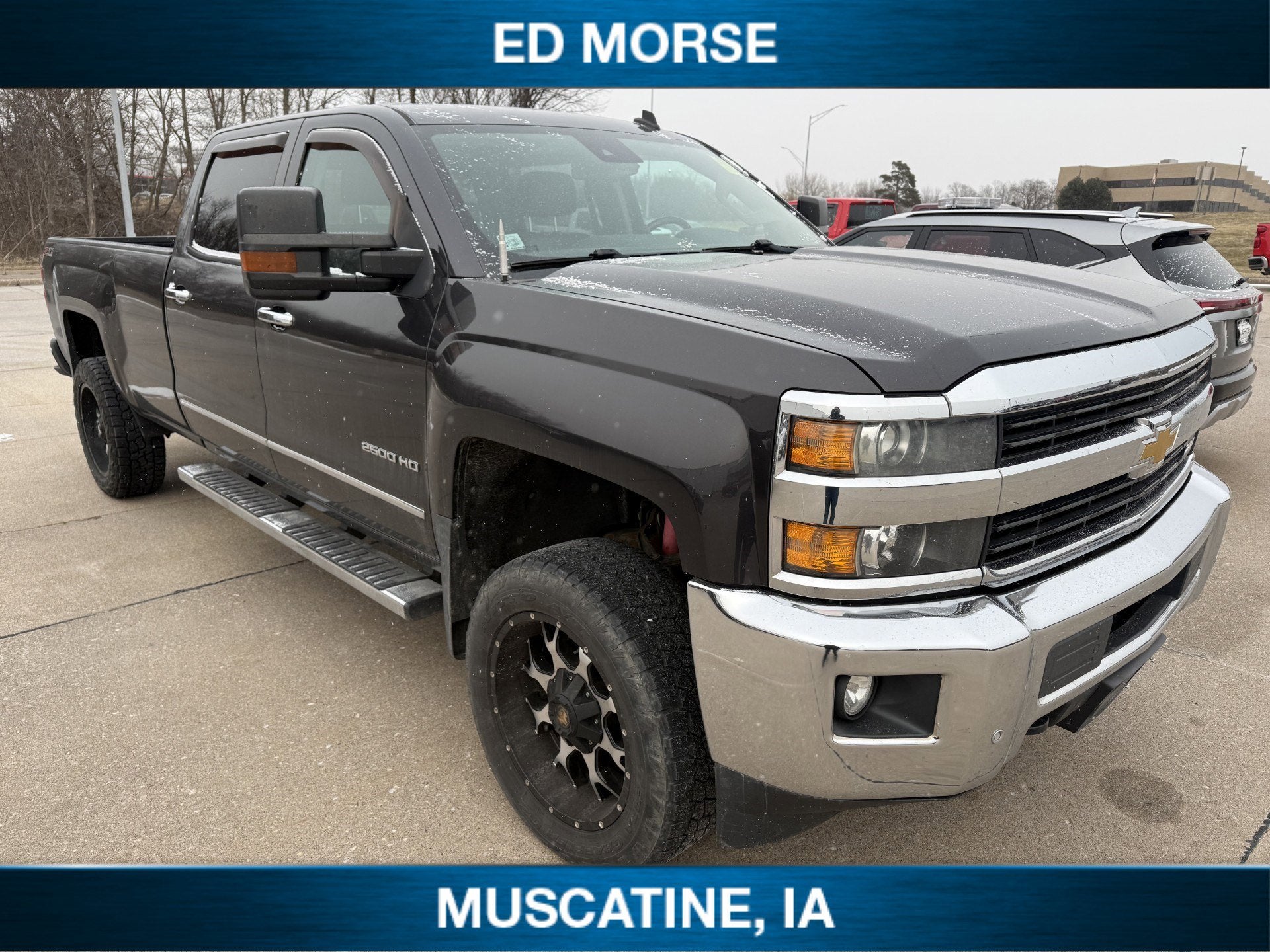 Used 2015 Chevrolet Silverado 2500HD LTZ with VIN 1GC1KWEG0FF160246 for sale in Muscatine, IA