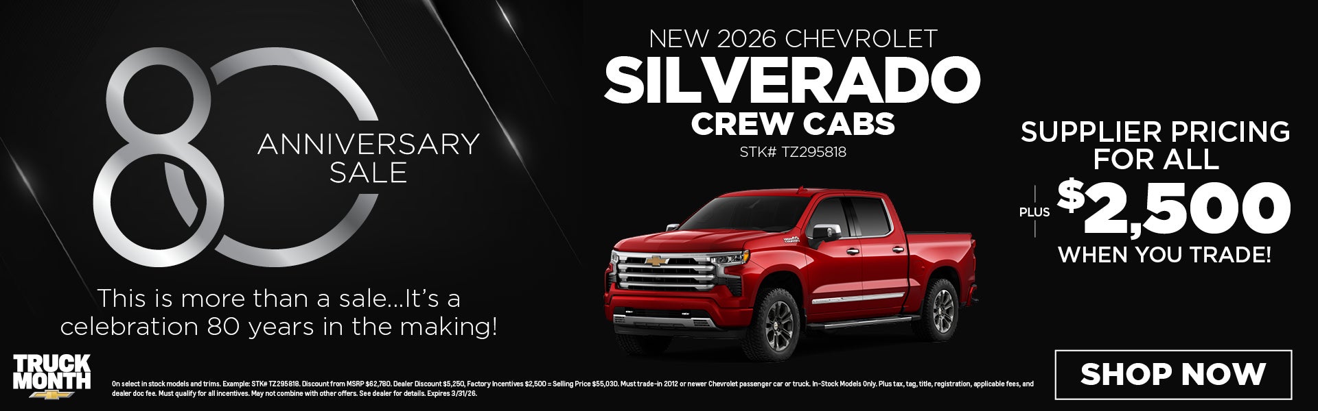 New 2026 Chevrolet Silverado Crew Cabs