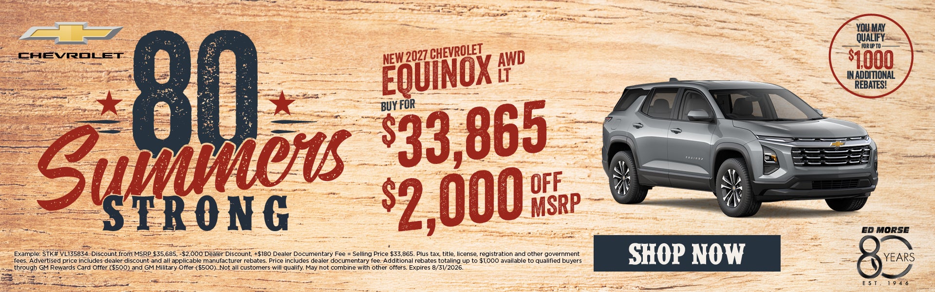 New 2027 Chevrolet  Equinox AWD LT