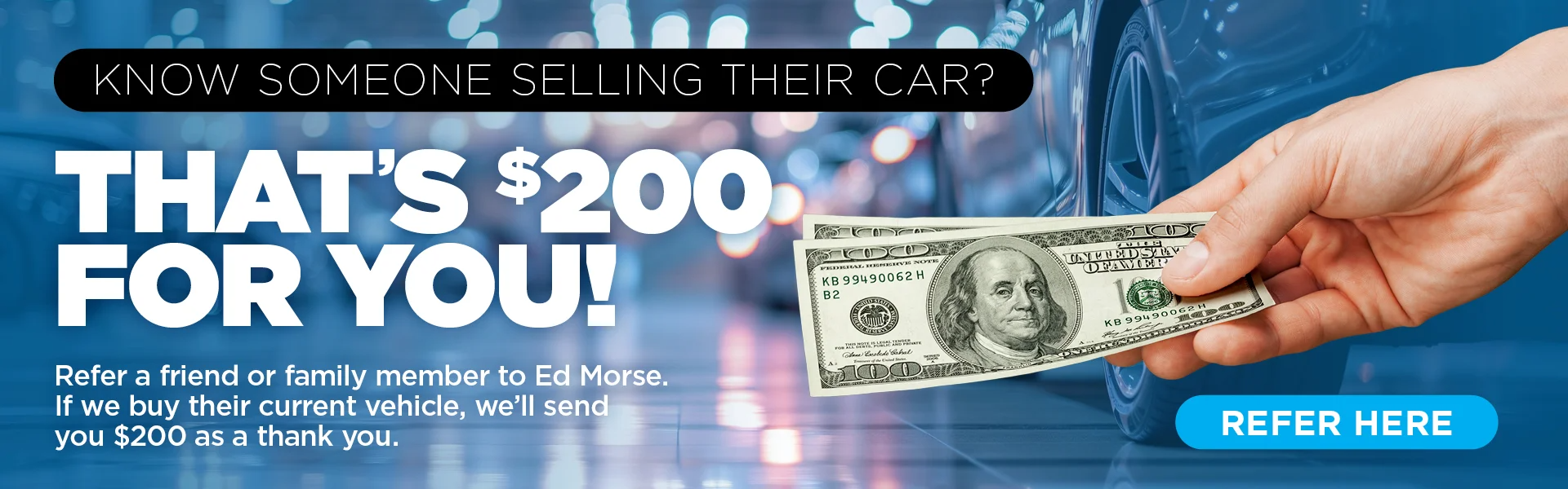 That's $200 for You at Ed Morse Chevrolet Muscatine IA in Muscatine IA