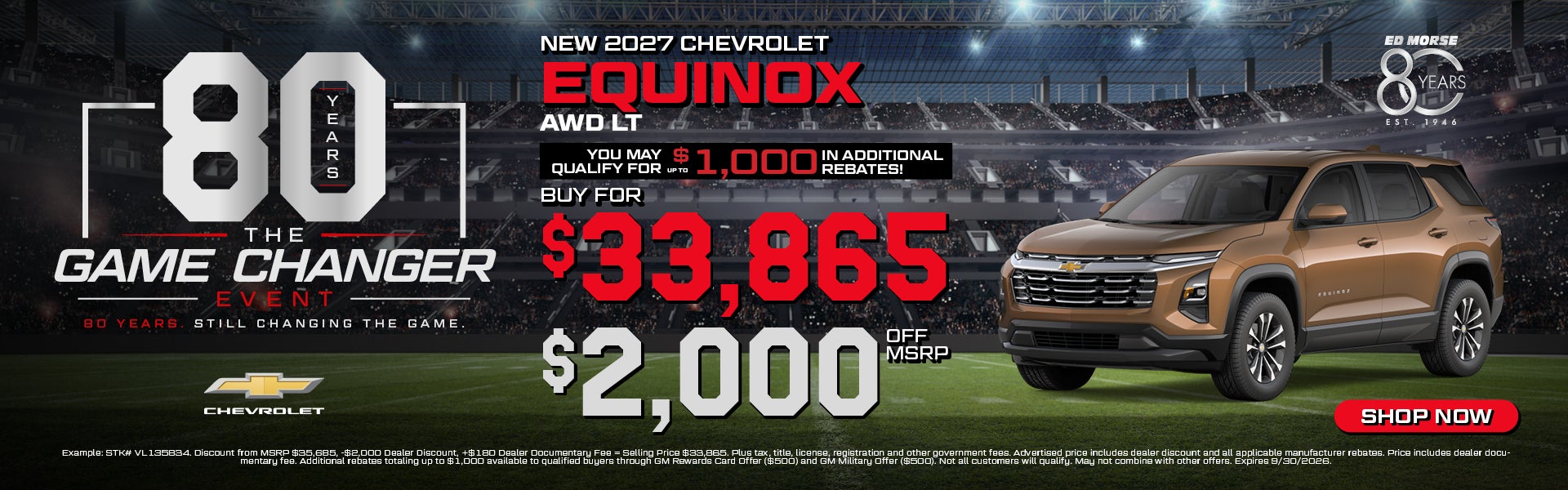 New 2027 Chevrolet  Equinox AWD LT